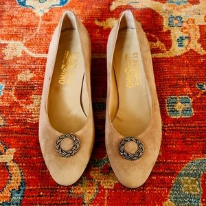 Ferragamo Suede Shoes